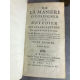 Rollin de la manière d'enseigner et étudier belles lettres, traité des études Paris Veuve Estienne 1741