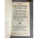 Rollin de la manière d'enseigner et étudier belles lettres, traité des études Paris Veuve Estienne 1741