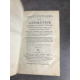 De la chapelle Institutions de géométrie 1745 Complet 33 planches dépliantes reliures d'époque.Lycée Louis le Grand
