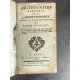 Richelet Pierre Dictionnaire portatif de la langue Française Lyon Bruyset 1773 reliure de l'époque.
