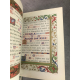 Heures choisies des dames chretiennes tirées manuscrits du XII e Plein cuir Lesort Paris Dijon Chromolithographie .