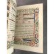 Heures choisies des dames chretiennes tirées manuscrits du XII e Plein cuir Lesort Paris Dijon Chromolithographie .