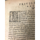 Alciati Andréae Responsa Alciat Lyon 1561 Belle impression in folio de Pierre Fradin Lettrines historiées
