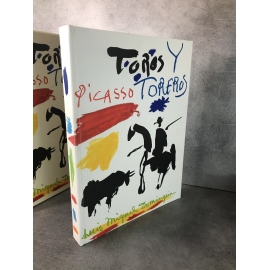 PICASSO Pablo TOROS y TOREROS [ LITHOGRAPHIES par Mourlot ] Editions Cercle d'Art, Paris, Très beau livre.