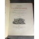 Contes de La Fontaine, avec illustrations de Fragonard. Deux grands volumes bien reliés, Paris Lemmonyer 1883