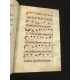 Antiphonaire Espagnol 1748 Manuscrit musical 50 parchemins manuscrits