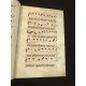 Antiphonaire Espagnol 1748 Manuscrit musical 50 parchemins manuscrits