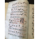 Antiphonaire Espagnol 1748 Manuscrit musical 50 parchemins manuscrits