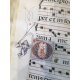 Antiphonaire Espagnol 1748 Manuscrit musical 50 parchemins manuscrits