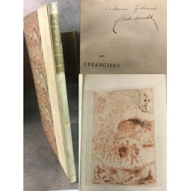 Charles Monselet Les Créanciers envoi à Gallimard tout un symbole sur Hollande Gastronomie Huissier Pamphlet