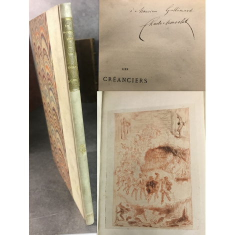 Charles Monselet Les Créanciers envoi à Gallimard tout un symbole sur Hollande Gastronomie Huissier Pamphlet