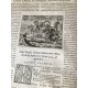 Bible Biblia Nicolas de Lyre 1634 6 volumes in folio reliure aux armes de Van Male, titre de Rubens, nombreux bois glose