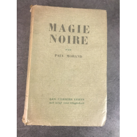 Paul Morand Magie noire Edition originale grasset 1928 Exemplaire sur Alfa numéroté. 821