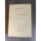 Pierre Loti Fleurs d'ennui Pasquala ivanovitch Suleima numéroté sur beau papier Non coupé état de neuf 1924