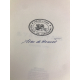 Jean de Bonnot Auguste Vitu Paris il y a cent ans Grand format Cuir Bleu Spécial 1989 Tour eiffel nombreuse gravures.
