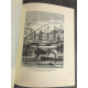 Jean de Bonnot Auguste Vitu Paris il y a cent ans Grand format Cuir Bleu Spécial 1989 Tour eiffel nombreuse gravures.