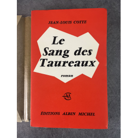 Jean-Louis Cotte Le Sang des Taureaux Edition Originale numérotée 63 sur 135 sur papier alfama du marais