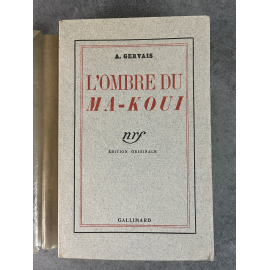Albert Gervais L'ombre du Ma-koui Edition Originale Exemplaire numéroté 153 sur 200 sur papier alfa mousse Papeteries Navarre