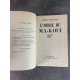 Albert Gervais L'ombre du Ma-koui Edition Originale Exemplaire numéroté 153 sur 200 sur papier alfa mousse Papeteries Navarre