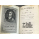 Blaise Pascal Pensées Londres 1785 Plein veau tranches dorées Vrai Cazin petits formats