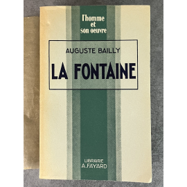 Auguste Bailly La Fontaine Edition Originale Exemplaire numéroté 53 sur 200 sur papier alfax Navarre