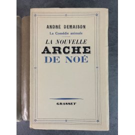 André Demaison La Nouvelle Arche de Noé Edition Originale Exemplaire numéroté 281 sur alfa corvol l'orgueilleux
