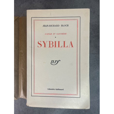 Jean-Richard Bloch Sybilla Edition Originale Exemplaire numéroté sur alfa mousse Lafuma-Navarre