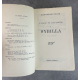 Jean-Richard Bloch Sybilla Edition Originale Exemplaire numéroté sur alfa mousse Lafuma-Navarre