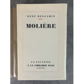 René Benjamin Molière Edition Originale Exemplaire numéroté 377 sur 440 sur papier alfa