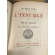 Jules Vallès Henri Barthelemy L'enfant, l'insurgé, le bacheleir, les réfractaires illustré Mornay 1920 1930