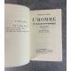 Christine Garnier L'Homme et son Personnage Edition Originale Exemplaire numéroté 47 sur 180 sur papier alfa Lardanchet
