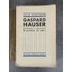 Jacob Wassermann Gaspard Hauser Edition Originale Exemplaire numéroté 183 sur 220 sur papier alfa Navarre Lardanchet