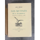 Jack London Les Mutinés de l'Elseneur Edition Originale française Exemplaire numéroté sur vélin teinté du marais
