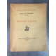 Remy de Gourmont Soldat Pendant L'orage, Paris Champion 1915 Edition originale sur vergé le numero 132 Grande guerre