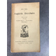 Auguste Dorchain Poésies 1881-1894 Lemerre envoi de l'auteur au médecin et Sénateur Claude Chauveau