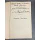 Auguste Dorchain Poésies 1881-1894 Lemerre envoi de l'auteur au médecin et Sénateur Claude Chauveau