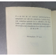 Stephen Hudson Myrte Edition Originale française Exemplaire numéroté 15 sur 99 sur papier alfa