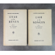 Lot 2 volumes Gaston Bachelard L'eau et les rêves / L'air et les songes neufs non coupés