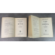 Lot 2 volumes Gaston Bachelard L'eau et les rêves / L'air et les songes neufs non coupés