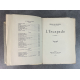 Henri de Régnier L'Escapade Edition Originale Exemplaire numéroté sur papier Montgolfier