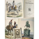 Laurent de l'Ardeche Horace Vernet Histoire de Napoléon Illustrations couleurs très frais 1840 Uniforme Militaria Empire