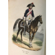 Laurent de l'Ardeche Horace Vernet Histoire de Napoléon Illustrations couleurs très frais 1840 Uniforme Militaria Empire
