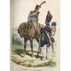 Laurent de l'Ardeche Horace Vernet Histoire de Napoléon Illustrations couleurs très frais 1840 Uniforme Militaria Empire