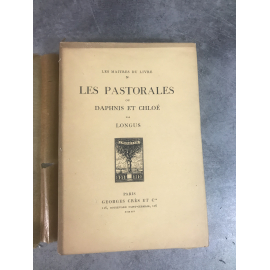 Longus Les pastorales ou Daphnis et Chloé Paris re Maîtres du Livre Georges Crès 1914 Numéroté sur papier de Rives très frais