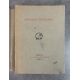 Georges Duhamel Edition Le Capitole Edition Originale Exemplaire numéroté sur papier alfa Biographie