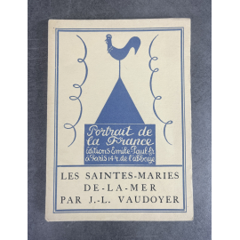Jean-Louis Vaudoyer Les Saintes-Maries-de-la-Mer Edition Originale exemplaire numéroté sur grand papier vélin