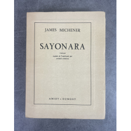 James Michener Sayonara Edition Originale française exemplaire numéroté 172 sur 200 sur chiffon d'Annonay rare