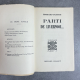 Edouard Peisson Parti de Liverpool Edition Originale Exemplaire numéroté sur 220 papier alfax navarre Lardanchet