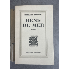 Edouard Peisson Gens de mer Edition Originale Exemplaire numéroté sur papier alfa