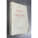 Béatrix Dussane Reines de théâtre 1633-1941 Edition Originale exemplaire numéroté 232 sur 300 sur papier Chatelio